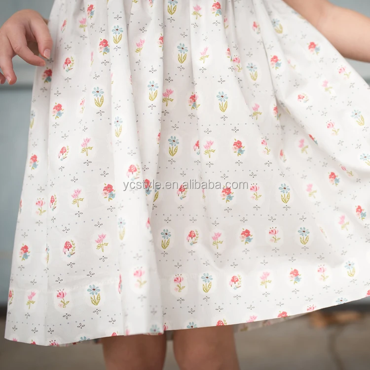 baby girl clothes smock dresses for summer holiday,boutique frilly sleeve with backless dress for toddler girl