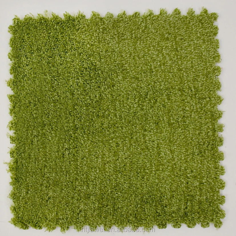 
Interlocking mat plush soft baby crawling carpet tile floor mat 