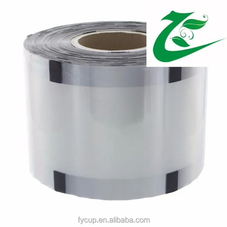 
Waterproof customized bubble tea cup sealing film,Packing Food printed cups sealing film 