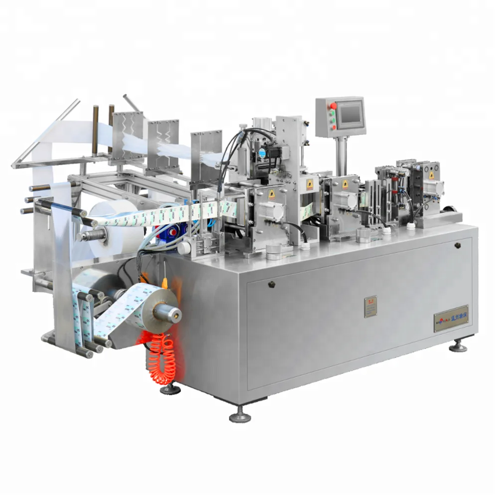High speed single pack automatic wet wipe packaging machine with good quality