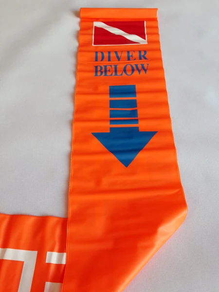 Outdoor spearfishing Diving float dive PVC inflatable spearfishing marker buoy.