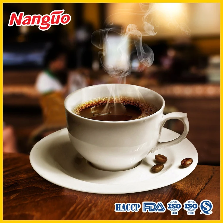 Оптовая продажа поставщик порошка белого кофе мгновенного действия