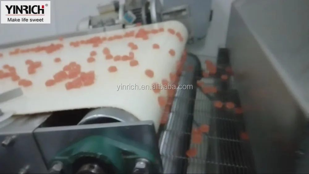 SS automatic Center filled Jelly candy processing line Gummy Candy line