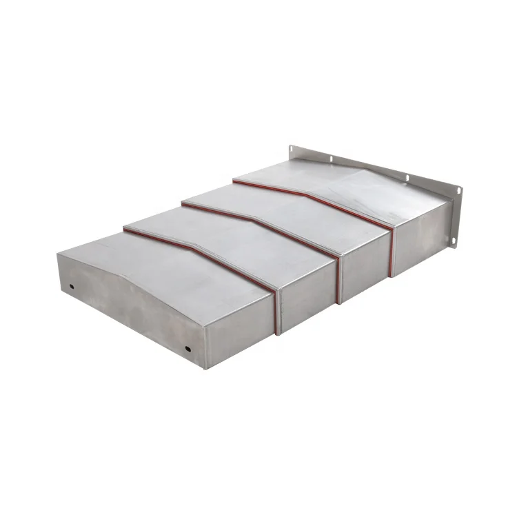 cnc machine steel cover protective cnc telescopic steel cover