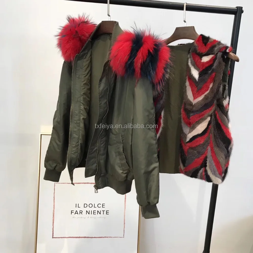 New women winter clothing bomber jacket Hooded Fur Collar Warm Coat And Jackets