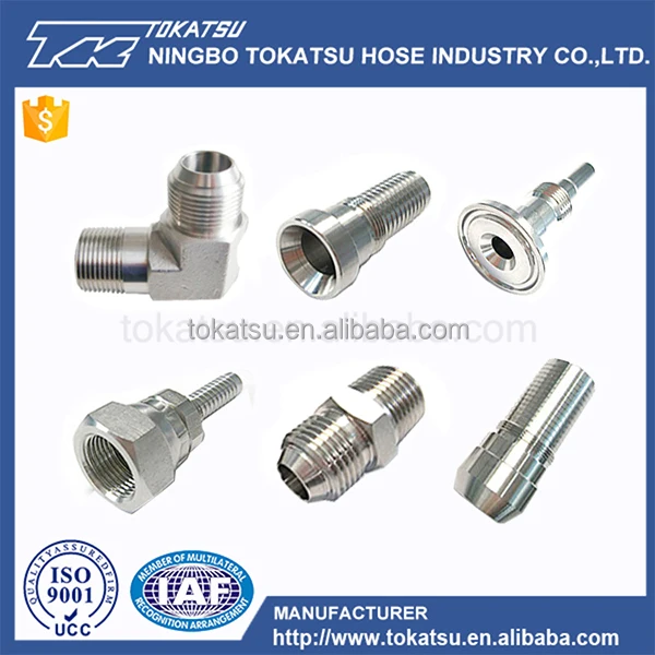 All Sizes OEM ODM Male Female High Quality Stainless Steel Hydraulic Hose Fitting