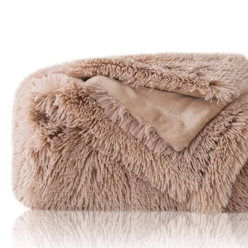wholesale 2 ply  Soft Warm Reversible Super  cozy  body  sofa  winter thick blanket bed throws