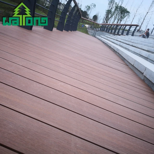 
2019 New Tech WPC Co-extrusion capped composite decking 