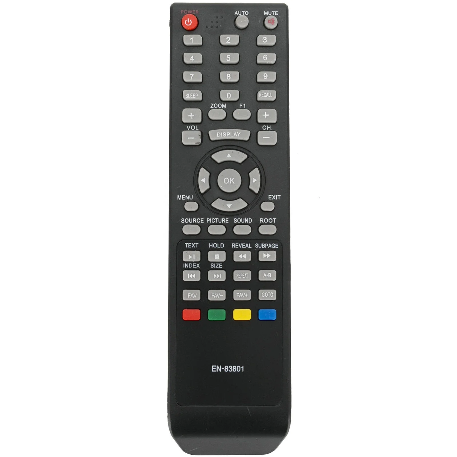 New EN-83801 Replacement TV Remote Control for Hisense LCD TV