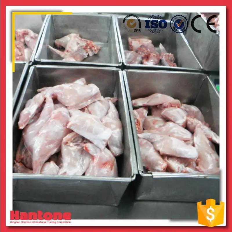 
Rabbit Leg Meat Processing 