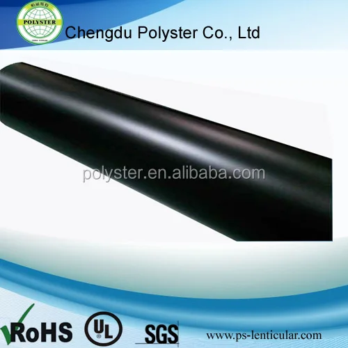 0.175mm UL94 V0 black flame retardant Polycarbonate film electrical insulation material