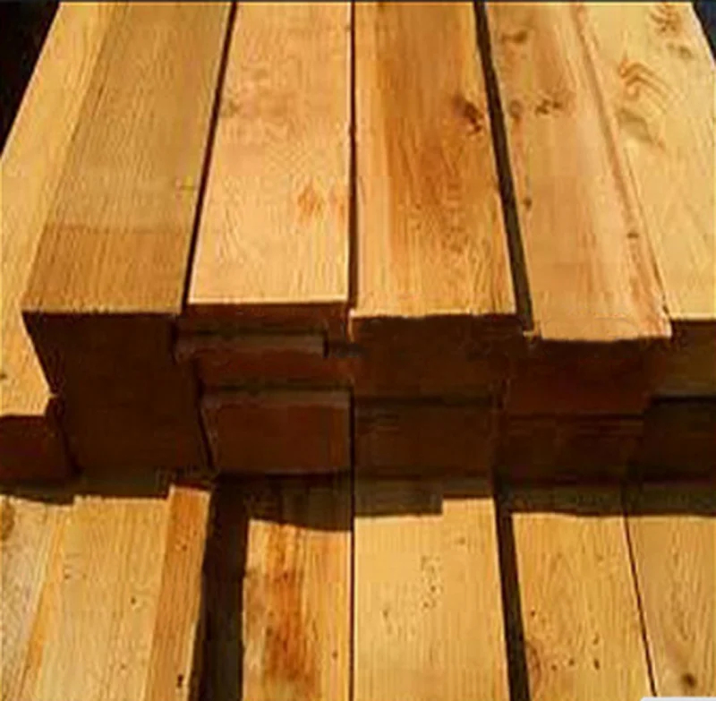 factory price rough cut pine wood timber