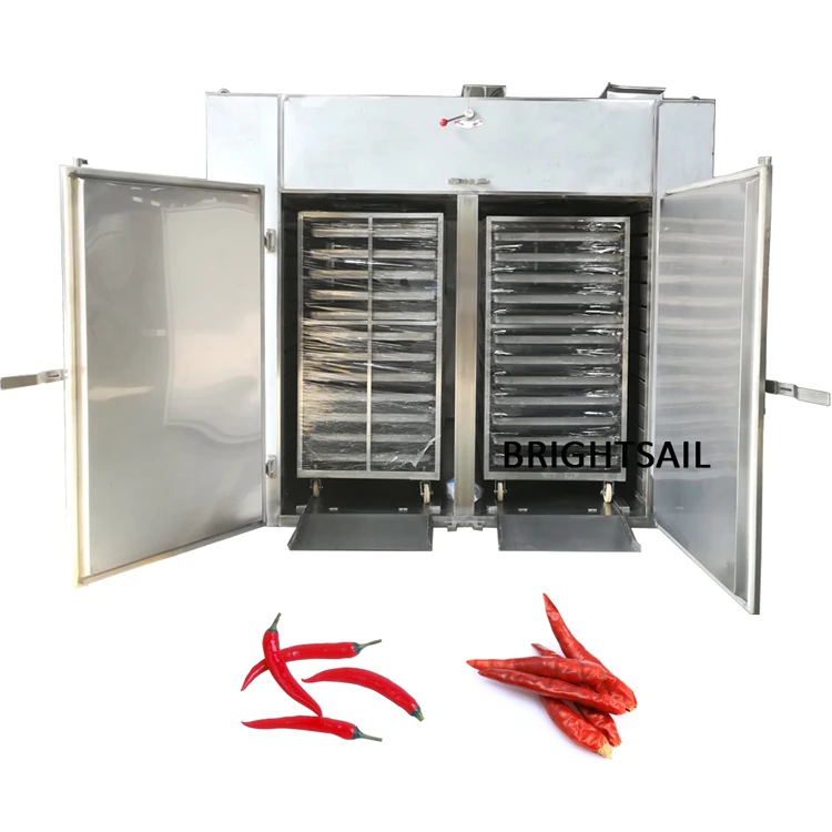 Hot pepper spice red chilli drying machine herbs hot air oven Fruit chilli dryer machine