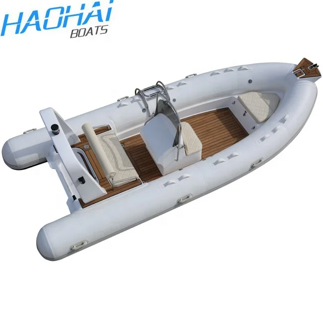 New Model 5.0m RIB Hypalon Inflatable Boats with Outboard Motor for Sale
