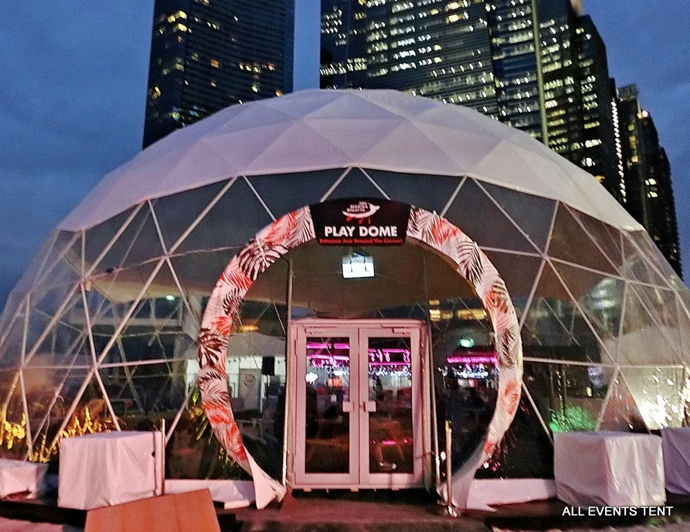 Big Geodesic Party Dome Tent 10m 15m 20m