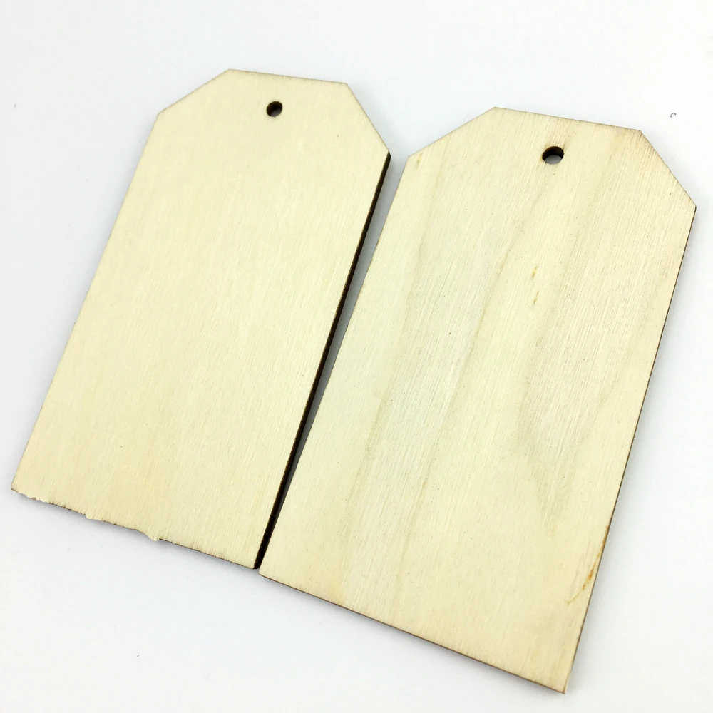 Wooden Hang Tag Wood Key Tags With Engraved Logo