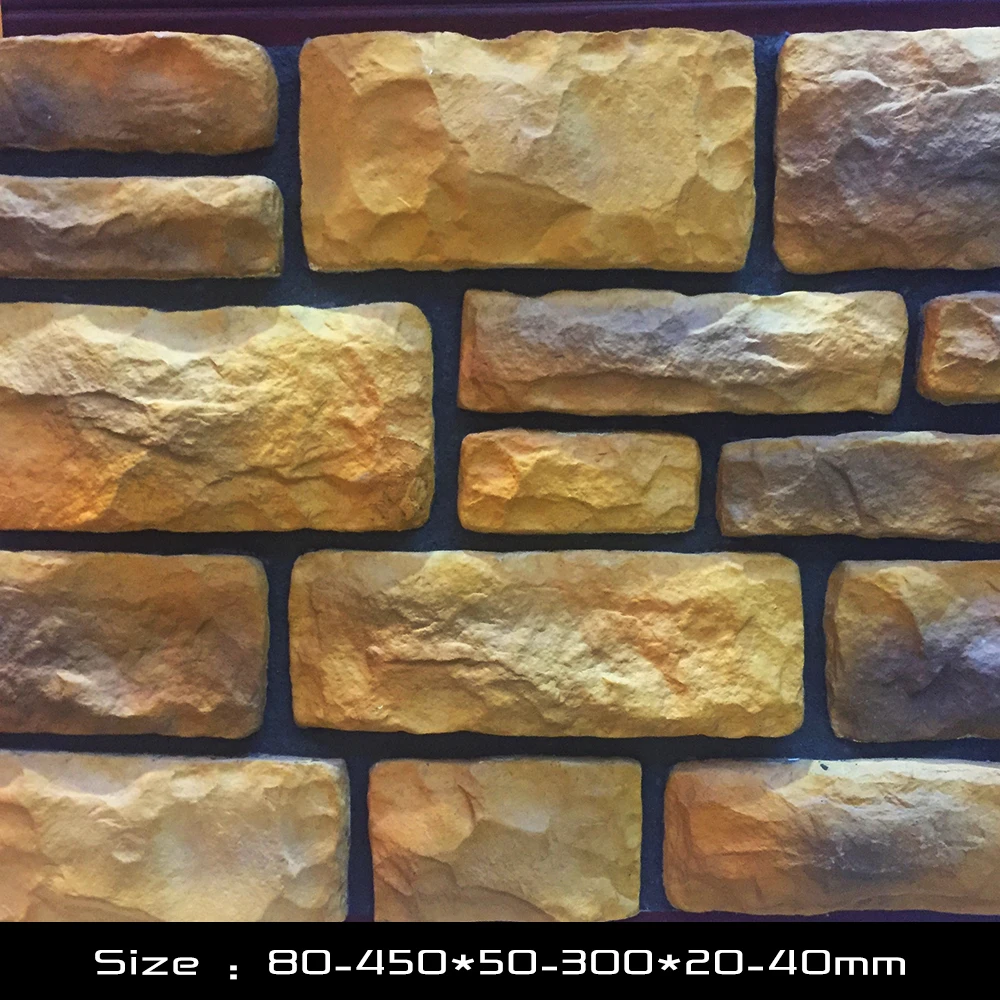 Faux Stone Articial Cultural Veneer Stone Wall for Garden Decor