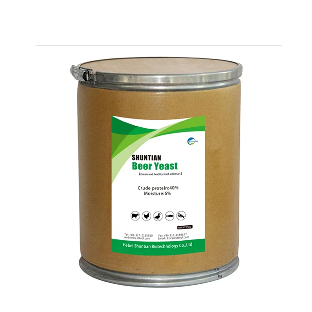 Feed Grade 100% Natural Pure Beer Yeast for Livestock