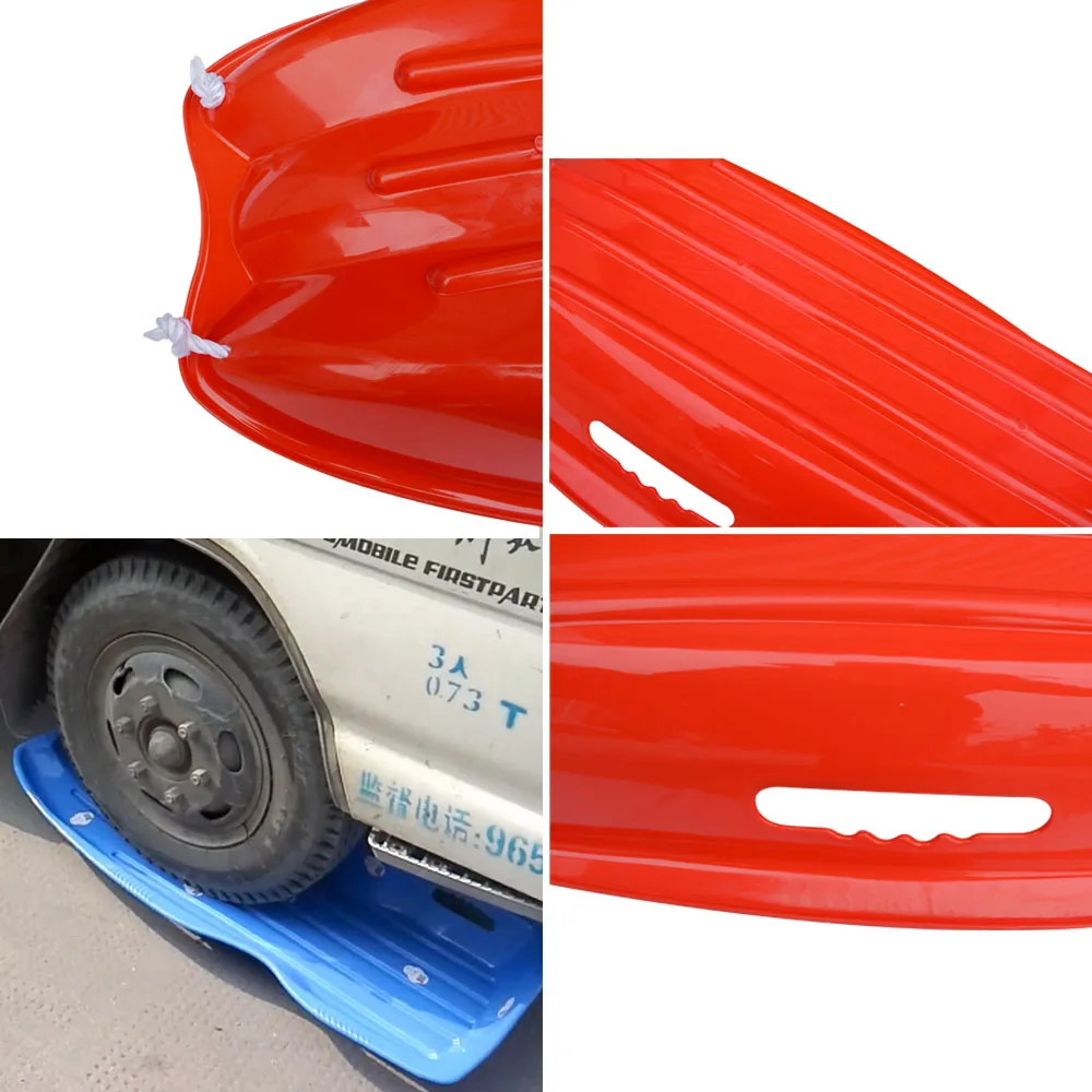 48 дюймов 1.2 м сильная утилита Сани снега сани Высокое Качество Многофункциональная Пластиковая трава песка