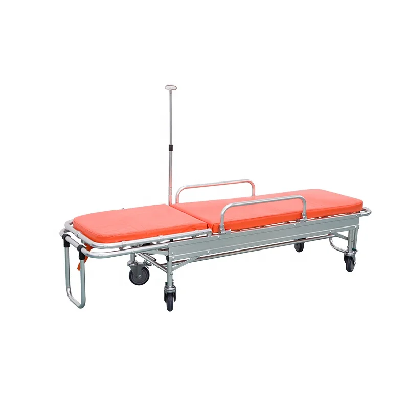 Manufacturer Supply Light-weight Durable Stretcher Bed  For Ambulance First-aid
