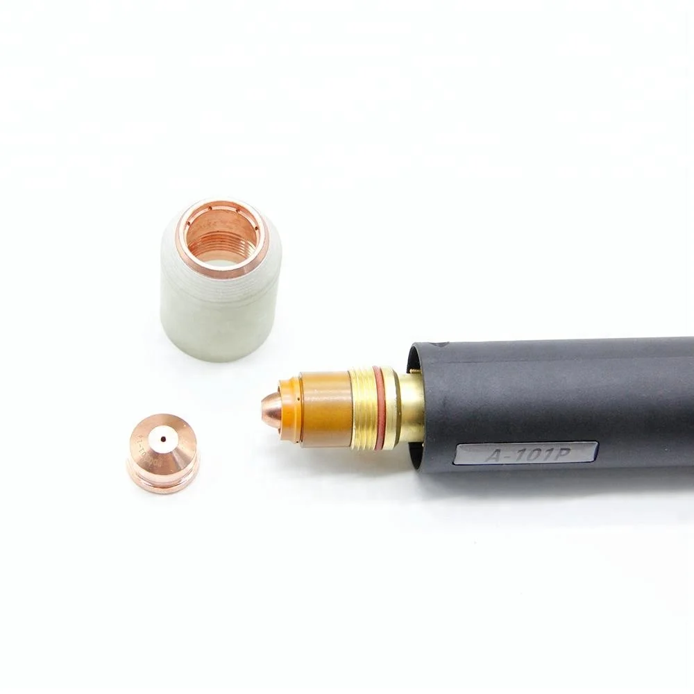 HUARUI high quality 100A plasma cutting torch A101 with stainless steel handle for CNC cutting machine