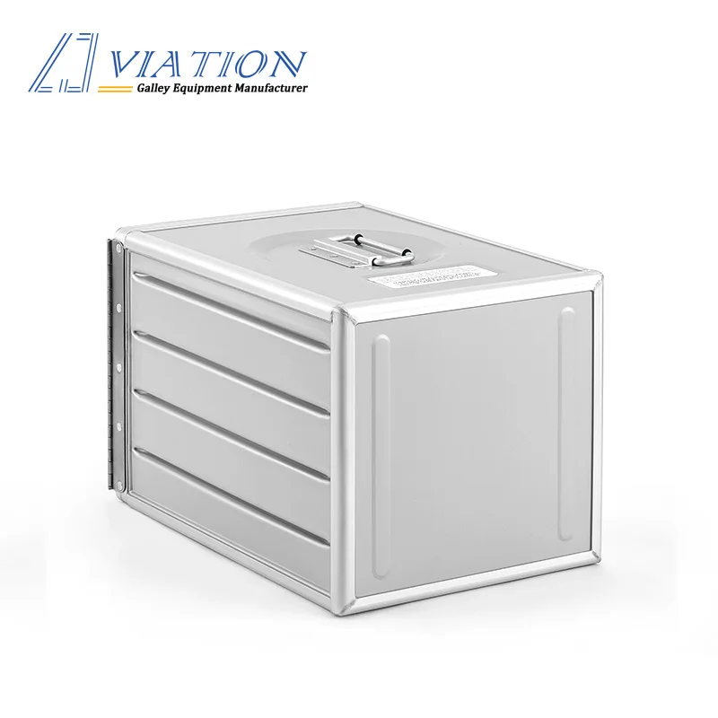 Airplane trolly container food  food containers airline aircraft