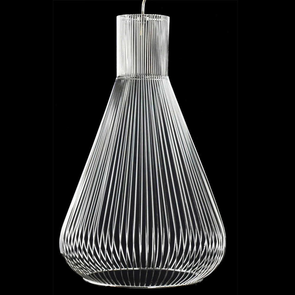 Industrial Vintage Metal Wire Lampshade Frame