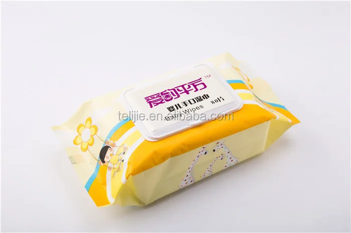 Disposable Baby Cleansing Spunlace Wet Wipes
