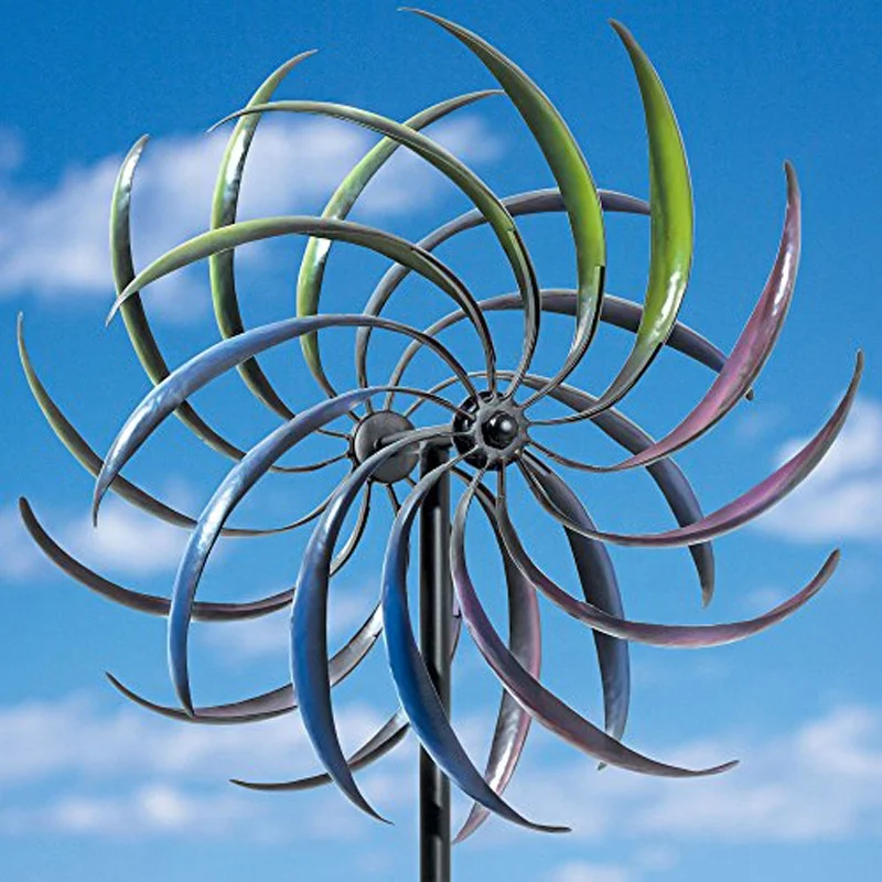 Outdoor Decoration Stainless Steel Wind Sculpture Kinetic Wind Sculpture