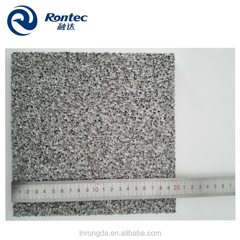 
Porous aluminum foam sheet for recording studio soundproofing 