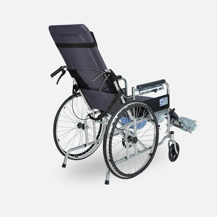 Multi-function Foldable Wheelchair Manual Commode Wheelchair for the Disaabled