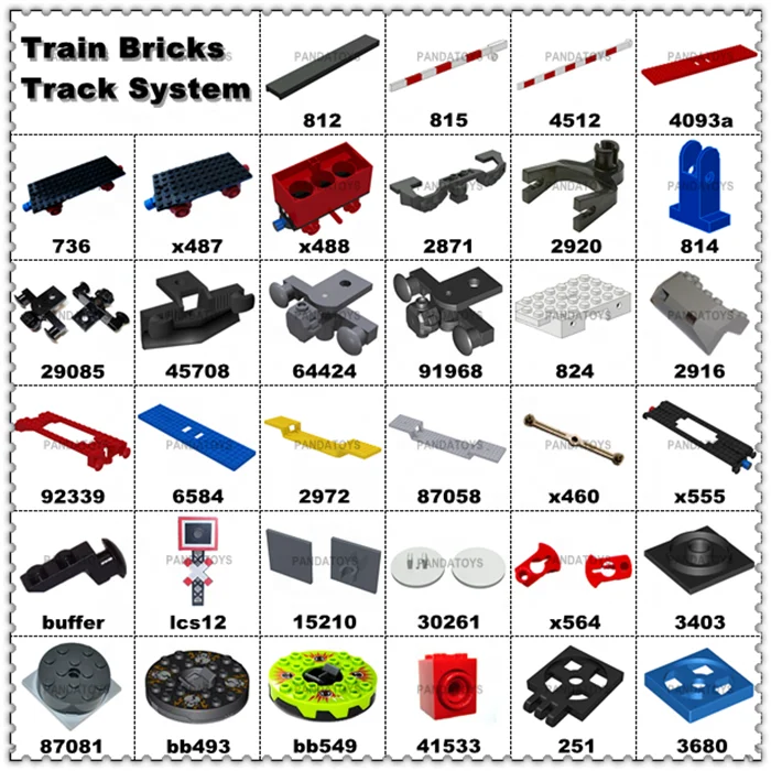 Game Switch Point Right train track building block for friends track railway system of kids large city Connecting toys (NO.2859)