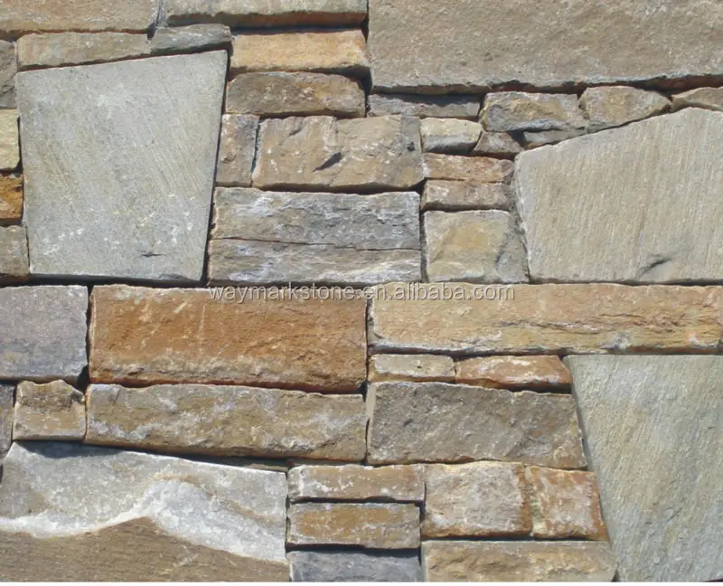 
Золотисто-желтый кварцевый шпон из натурального камня для наружной стены 