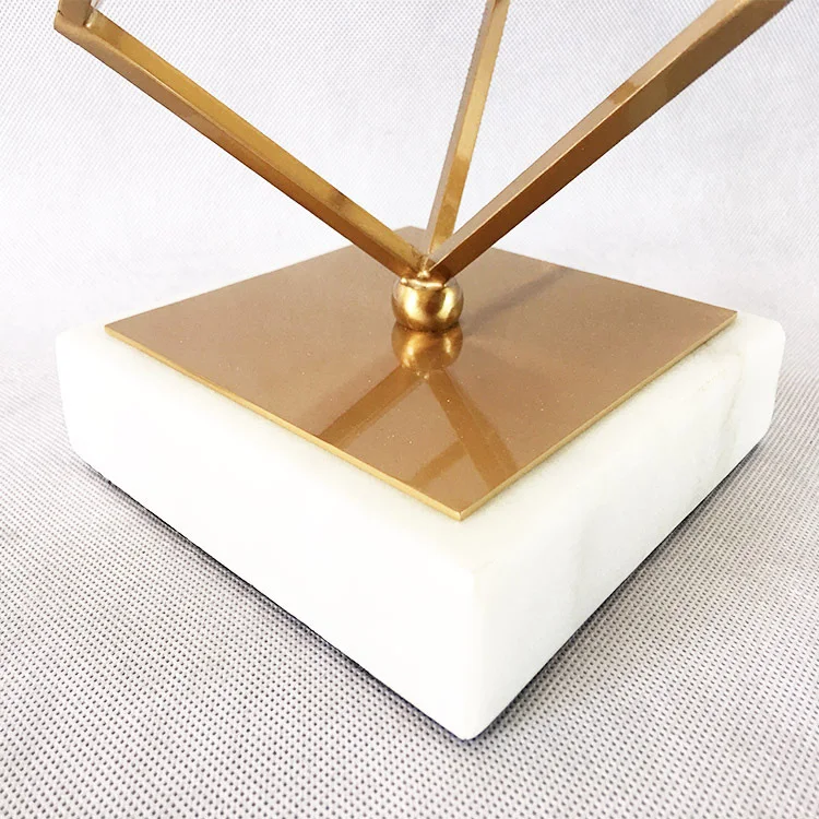 Скандинавская Простая Современная полимерная декоративная мраморная поделка настольная гимнастическая фигурка украшение