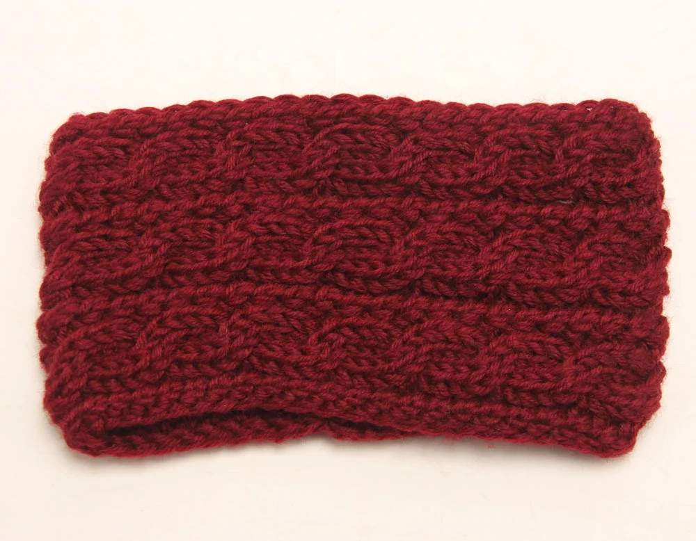 
Fashion women Knitted Headband crochet hairband warmer headwrap 