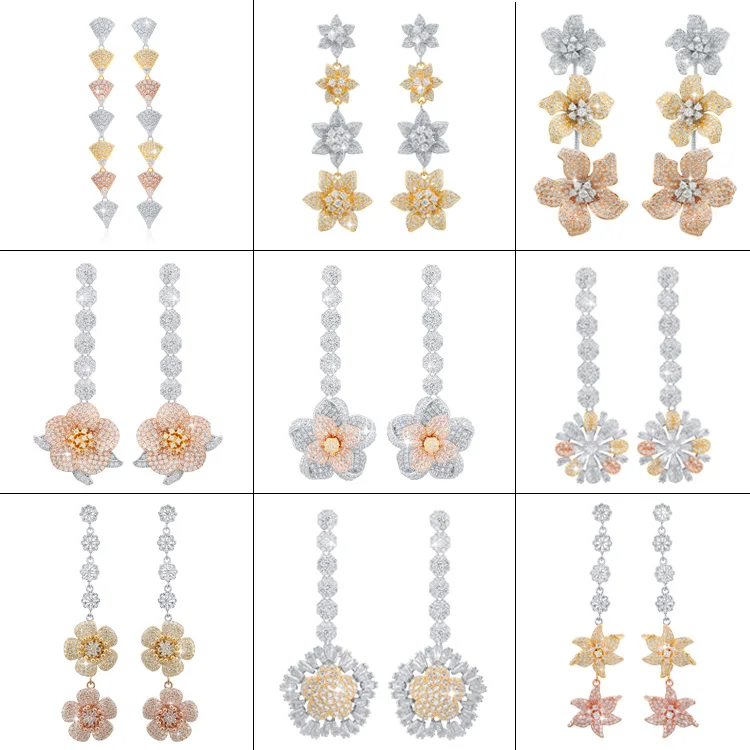 cheap chinese earring best selling silver 925 style drop earrings