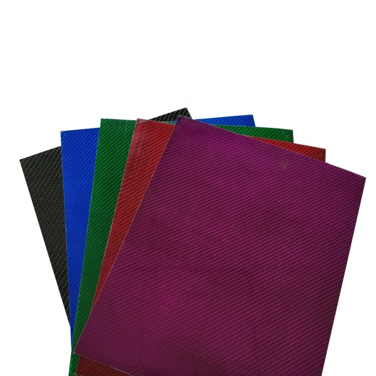 High Quality Twill 3K Carbon Fiber Laminated Sheet for RC Aircraft