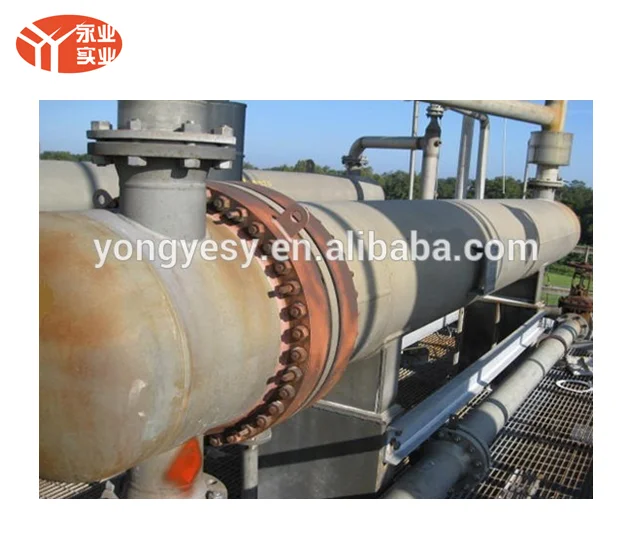 Horizontal floating head heat exchanger for chemical oil power industry