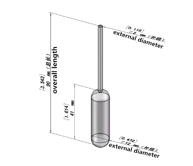 Medical Lab Use 4ml pasteur  pipeta graduada