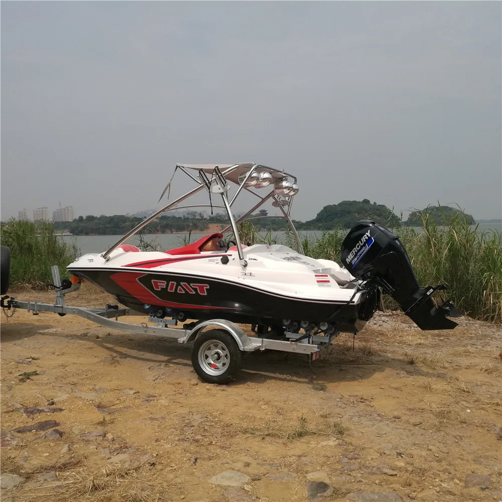 4.6 M 15 ft sport fishing boat /fiberglass sporty leisure speedboat