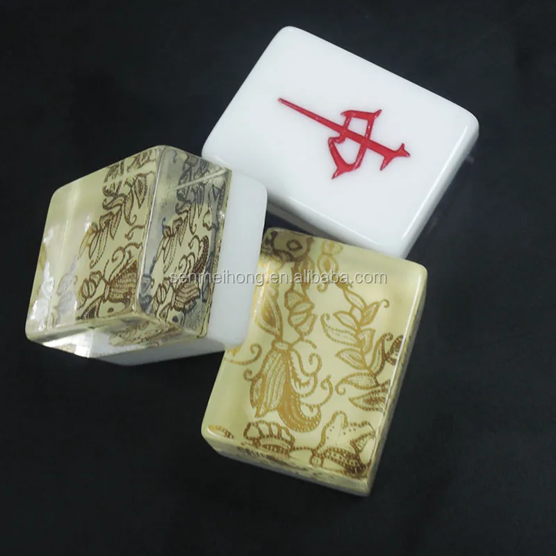 Custom Different Types High-grade Traveling Gift Mahjong Tiles with Logo