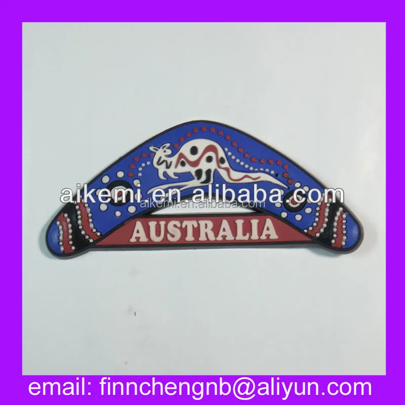 OEM Australia custom soft PVC silicone magnet,souvenir 3d rubberized silicone magnetic,promotion souvenir silicone magnet 3D