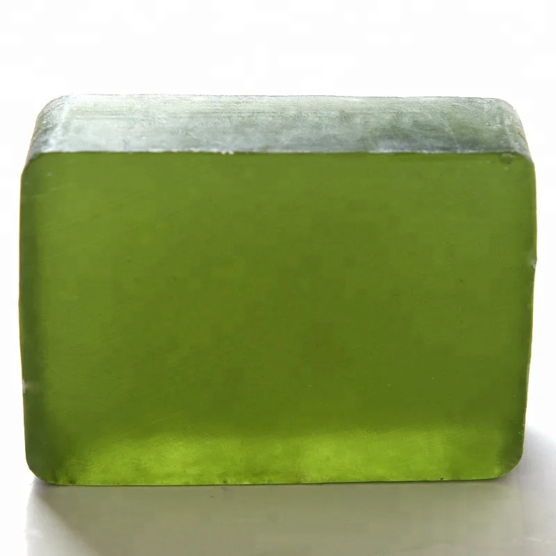 100g green tea glycerin transparent essential oil beauty handmade soap