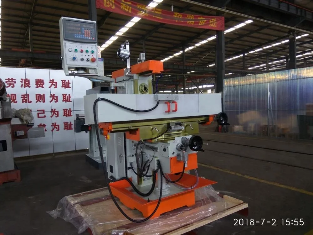 XQ6032 Portable Knee-type Servomill Horizontal Milling Machine