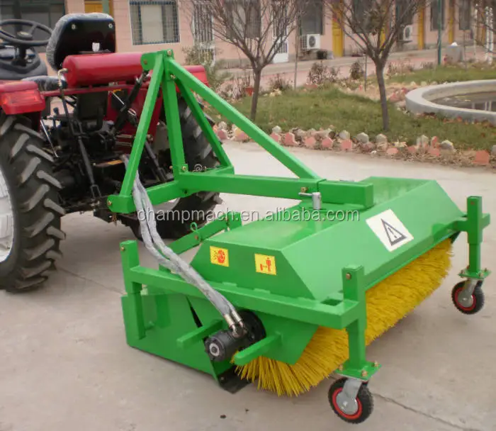20-30hp mini tractor mounted street sweeper for sale