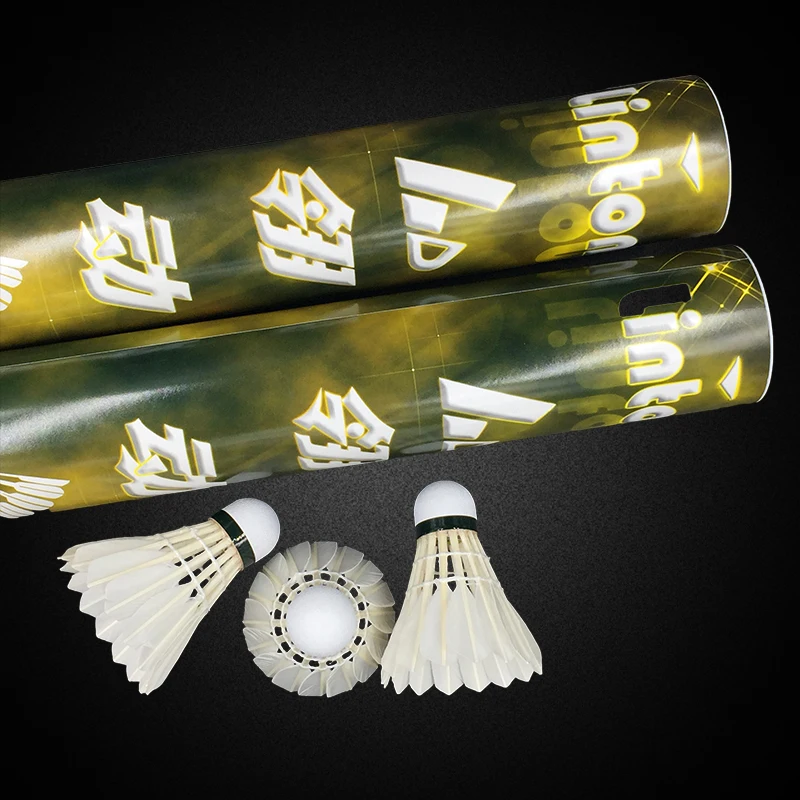 Vietnam white duck feather Badminton Shuttlecock as rsl for sale