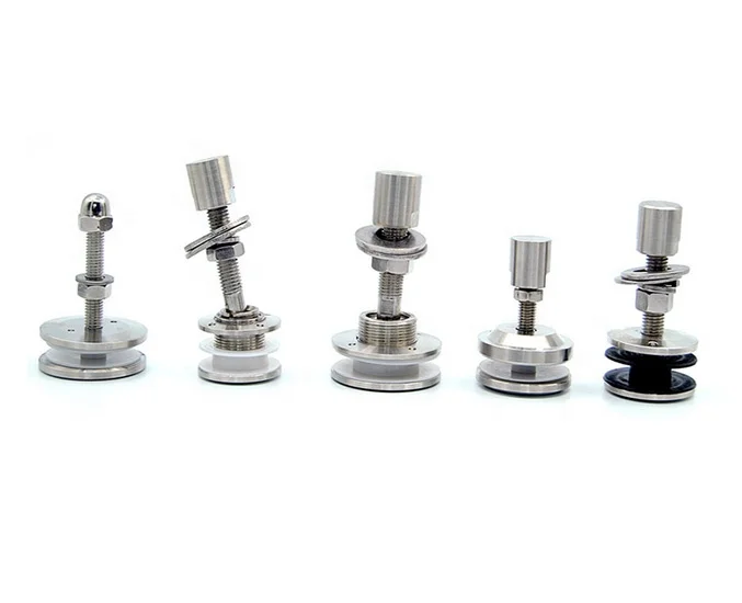 Stainless Steel Countersunk Glass Spider Routel For Glass Curtain Wall