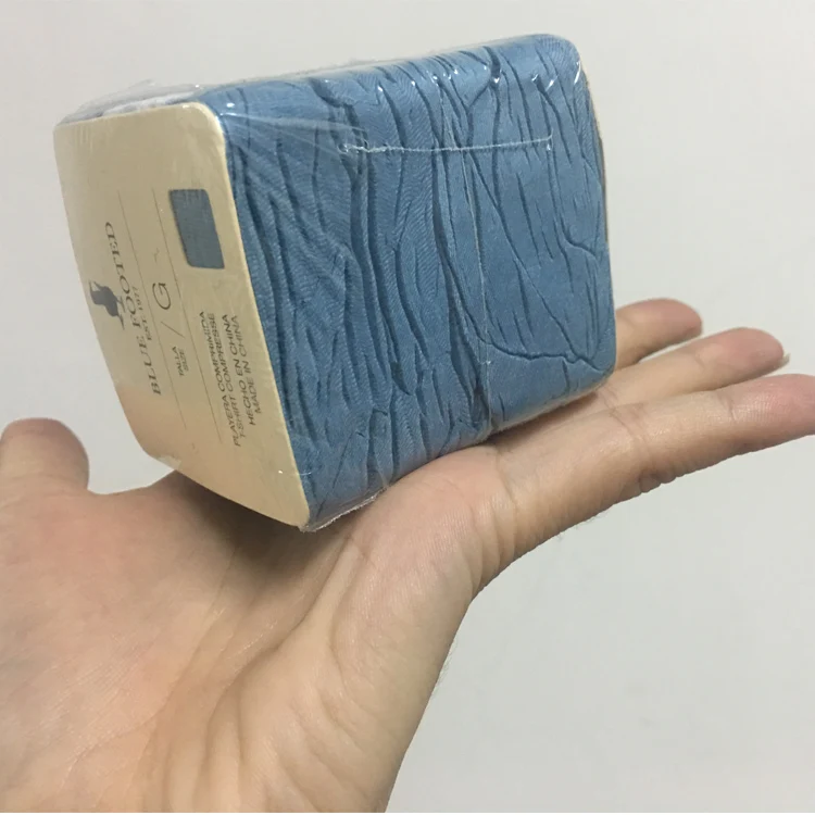 Custom promotional compressed t-shirt tin can compression t-shirt men