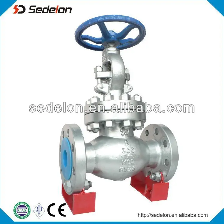 Stainless Steel Steam Globe Valve Flange WCB Globe Valve