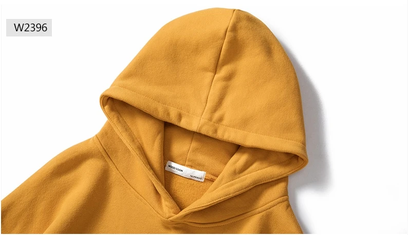 
Wholesale 100%Cotton French Terry Pullover Hoodies Sweatshirts 